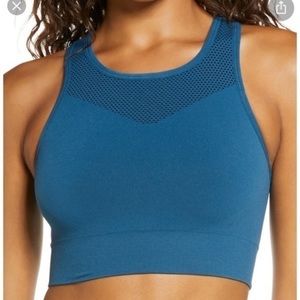 Zella Teal High Performance Sports Bra New